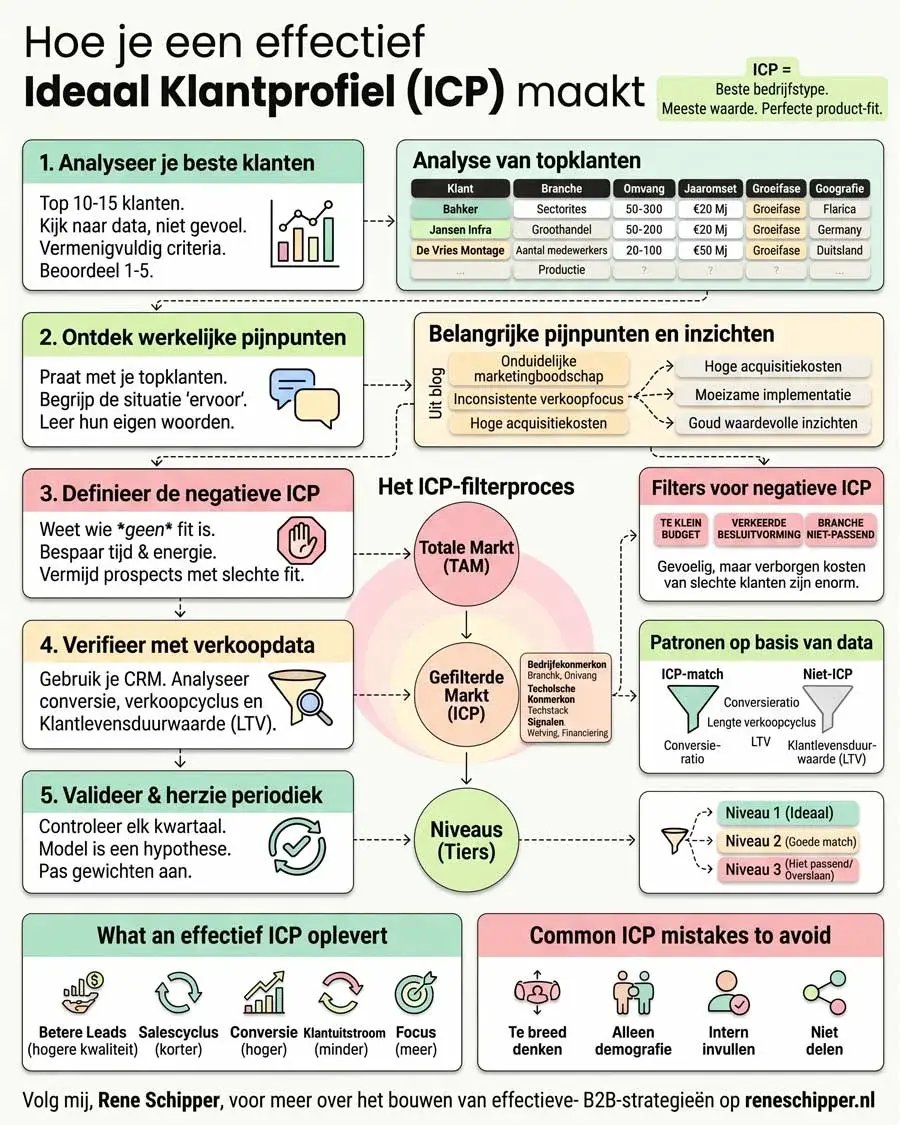 ICP opstellen b2b marketing