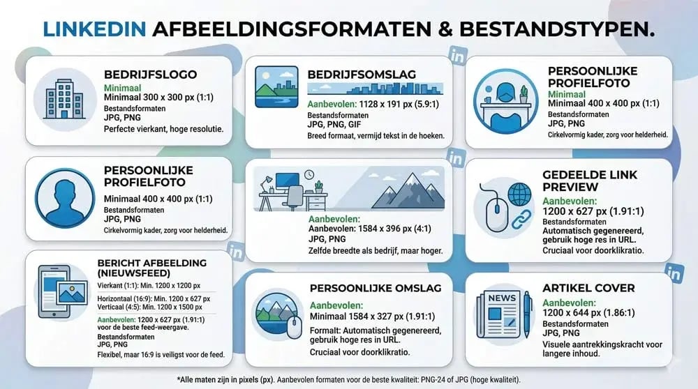 Linkedin-afmetingen-afbeeldingen-overzicht