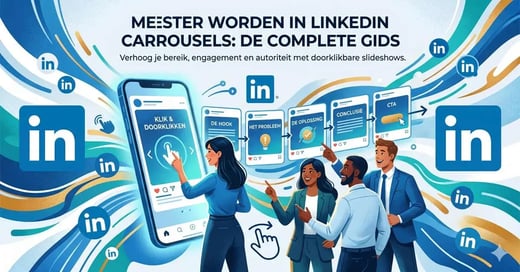 De complete gids voor de LinkedIn carrousel (slideshow)